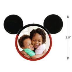 Hallmark Disney Mickey Mouse Ears Silhouette Personalized Photo Ornament -Hallmark Mickey Mouse Ears Shape Personalized Photo Ornament 2499QHE1962B3 03