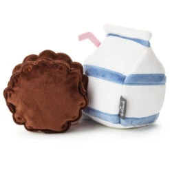 Hallmark Better Together Milk And Cookie Magnetic Plush, 6" -Hallmark Milk Carton and Chocolate Cookie Magnetic Plush 1KID1642 03