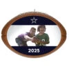 Hallmark NFL Football Dallas Cowboys Text And Photo Personalized Ornament