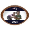 Hallmark NFL Football New England Patriots Text And Photo Personalized Ornament -Hallmark NFL Football New England Patriots Text and Photo Personalized Ornament 2499QHE1985B15 01