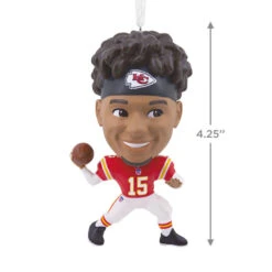 NFL Kansas City Chiefs Patrick Mahomes II Bouncing Buddy Hallmark Ornament -Hallmark NFL Kansas City Chiefs Patrick Mahomes II Bouncing Buddy Christmas Ornament 1OSL1562 03
