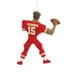 NFL Kansas City Chiefs Patrick Mahomes II Hallmark Ornament -Hallmark NFL Kansas City Chiefs Patrick Mahomes II Christmas Ornament 1OSL1547 05
