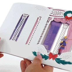 Hallmark Nutcracker Musical 3D Pop-Up Christmas Card With Light -Hallmark Nutcracker Shadow Box 3D PopUp Music Light Christmas Card 1099XOD4041 02