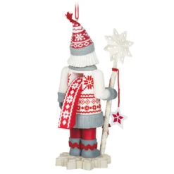 Hallmark Noble Nutcrackers Snowfall Prince Ornament -Hallmark Nutcracker in Sweater Keepsake Ornament 2499QXR8147 06