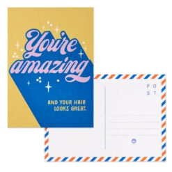 Hallmark Keep It Sunny Postcards, Book Of 10 14 Hallmark Keep It Sunny Postcards, Book Of 10 -Hallmark Orange and Blue Keep It Sunny Postcards 1SOM3857 03