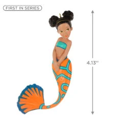 Hallmark Mythical Mermaids Ornament -Hallmark Orange and Blue Mermaid Keepsake Ornament 1799QXR8257 03