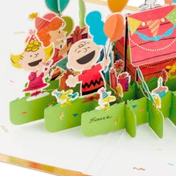 Hallmark Peanuts® Gang Celebrating You 3D Pop-Up Birthday Card -Hallmark Peanuts Gang Snoopy 3D PopUp Birthday Card 1499LAD2739 04