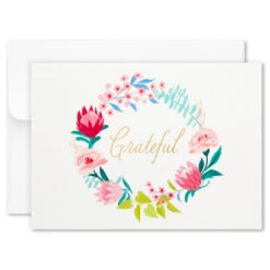 Hallmark Pretty Floral Assorted Blank Thank-You Notes, Box Of 24 -Hallmark Pretty Floral Assorted Blank ThankYou Notes in Box 1499TYN2424 05