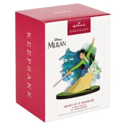 Hallmark Disney Mulan 25th Anniversary Heart Of A Warrior Ornament -Hallmark Princess Mulan With Sword Keepsake Ornament 1999QXD6679 04