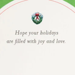 Hallmark Red Truck Snow Globe Musical 3D Pop-Up Christmas Card With Motion -Hallmark Red Truck Snowglobe 3D PopUp Music Motion Christmas Card 1299XOD9992 04