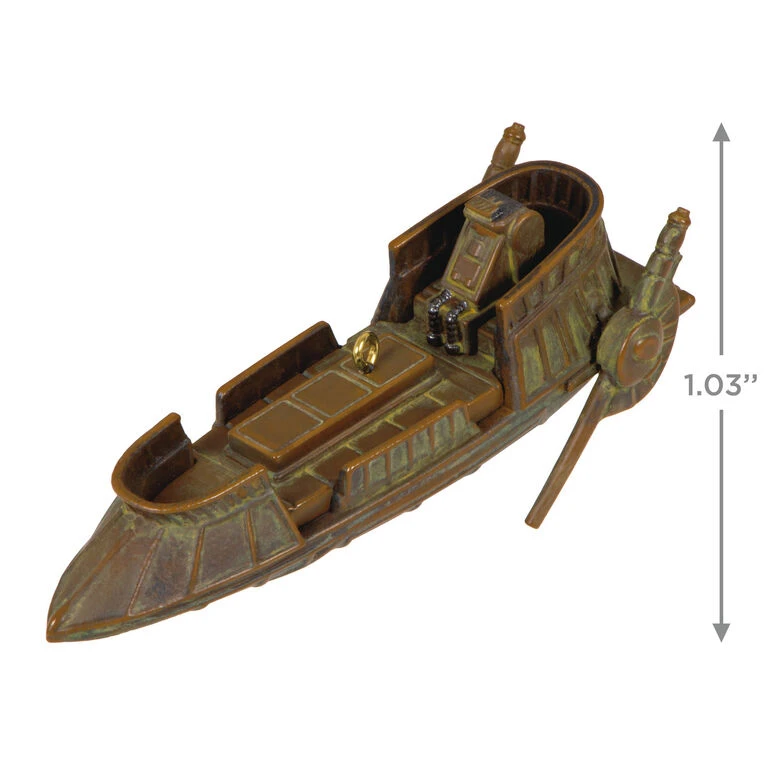 Hallmark Star Wars: Return Of The Jedi™ Desert Skiff™ Ornament 5 Hallmark Star Wars: Return Of The Jedi™ Desert Skiff™ Ornament - Image 3