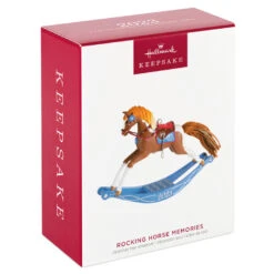 Hallmark Rocking Horse Memories 2023 Ornament -Hallmark Rocking Horse Keepsake Ornament 1799QXR8089 04