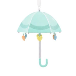 Signature Baby Umbrella Porcelain Hallmark Ornament 9 Signature Baby Umbrella Porcelain Hallmark Ornament -Hallmark Signature Baby Umbrella Porcelain Christmas Ornament 1HDL2175 04