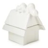 Hallmark Peanuts® Snoopy On Doghouse Stacking White Salt And Pepper Shakers, Set Of 2 -Hallmark Snoopy on Doghouse Stacking Salt and Pepper Shakers 1PAJ2150 01