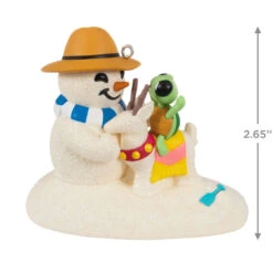 Hallmark Sandal The Snowman Ornament -Hallmark Snowman on Beach Keepsake Ornament 1799QXR8097 03