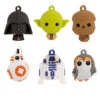 Mini Star Wars™ Shatterproof Hallmark Ornaments, Set Of 6 -Hallmark Star Wars Characters Miniature Christmas Ornaments Set of 6 2HCM6129 01