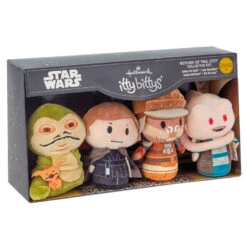 Hallmark Itty Bittys® Star Wars: Return Of The Jedi™ Plush Collector Set Of 4 -Hallmark Star Wars Return of the Jedi Plush itty bittys 4Pack 1KDD1972 03