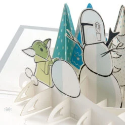 Hallmark Star Wars: The Mandalorian™ Grogu™ Warm Wishes 3D Pop-Up Holiday Card 16 Hallmark Star Wars: The Mandalorian™ Grogu™ Warm Wishes 3D Pop-Up Holiday Card -Hallmark Star Wars The Mandalorian Grogu 3D PopUp Holiday Card 1499XXH9985 05