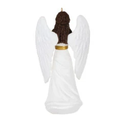 Hallmark Angel Of Adoration Ornament 13 Hallmark Angel Of Adoration Ornament -Hallmark White and Gold Angel Keepsake Ornament 1999QSM7857 06