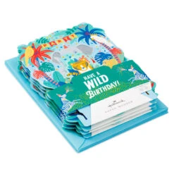 Hallmark -Hallmark Wild Animal Party PopUp Boxed Birthday Cards 5STZ1174 02